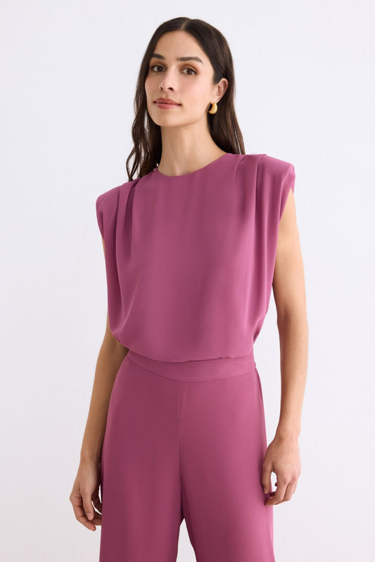 Blusa BIRMINGHAM Malva Cabernet - BIMANI