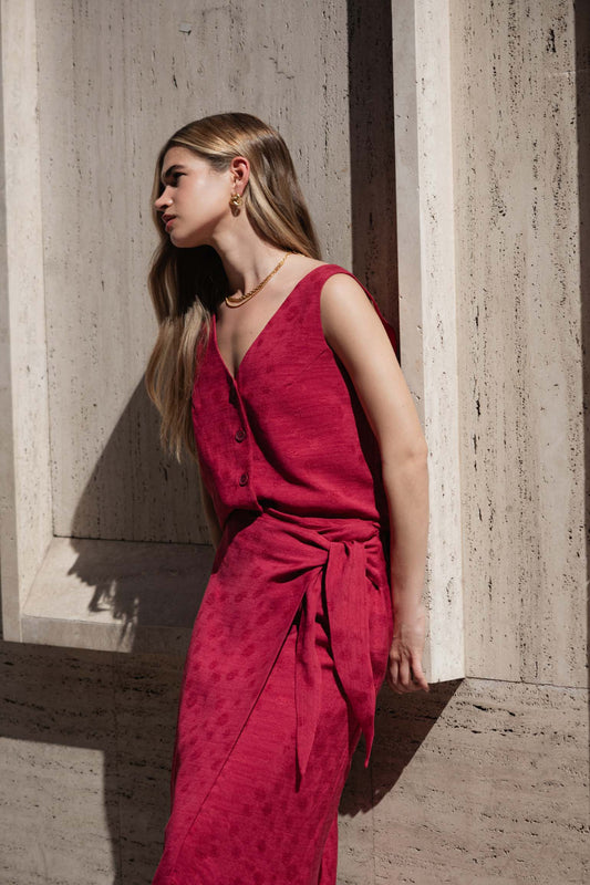 Chaleco RASSA Cherry - BIMANI