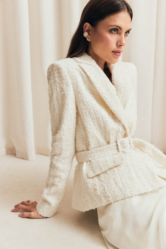 Chaqueta DOROTHY Blanco Hielo - BIMANI