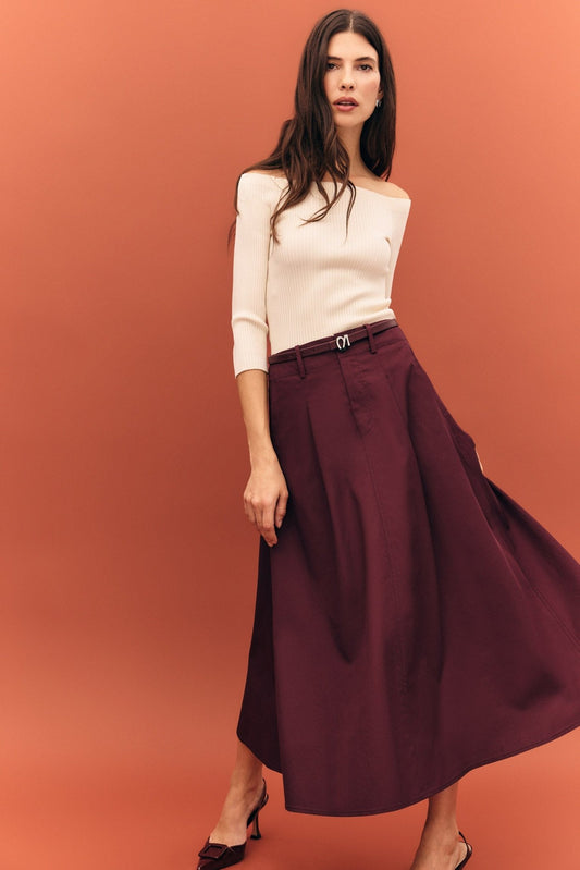 Falda SAVILE Burdeos - BIMANI