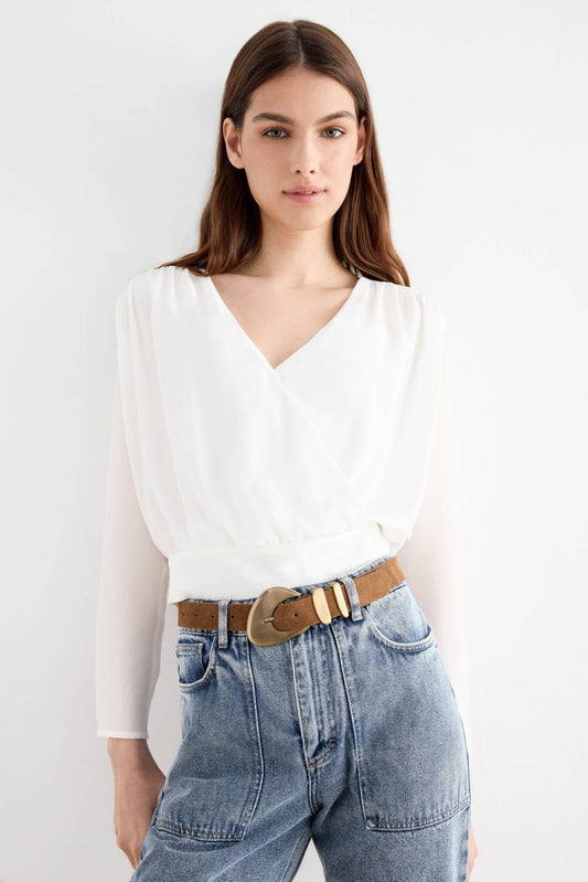Blusa ATRANI White - BIMANI
