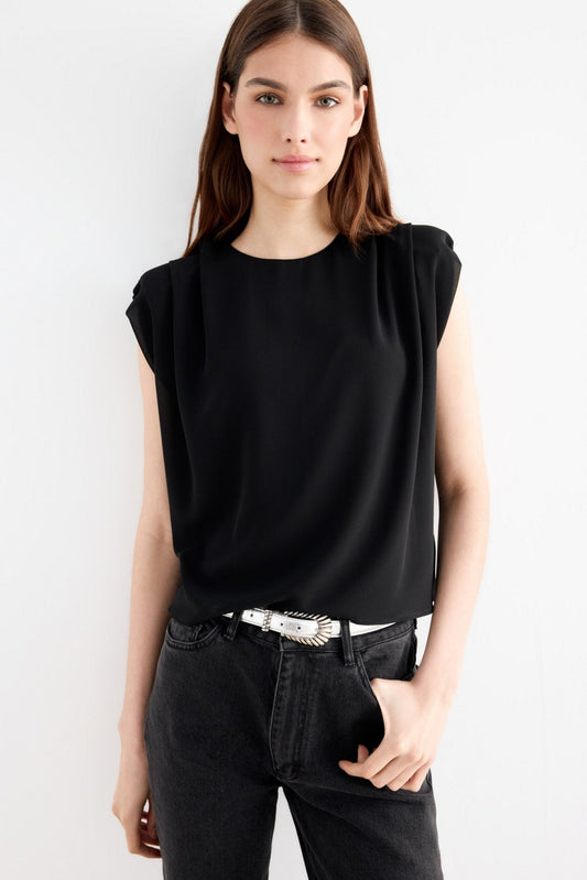 Blusa BIRMINGHAM Black - BIMANI