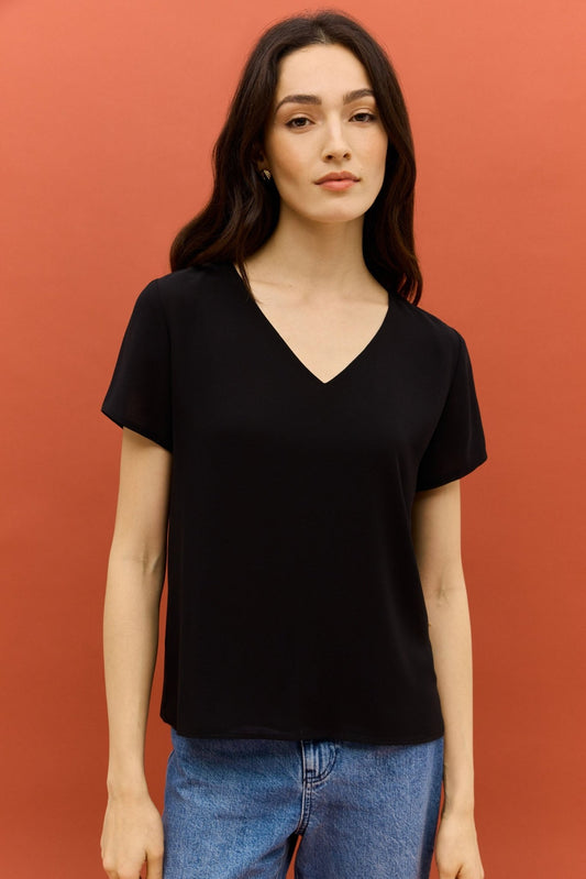 Blusa CALA Negro Magnético - BIMANI