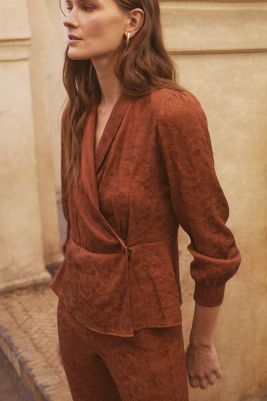 Blusa ESSAOUIRA Chocolate - BIMANI