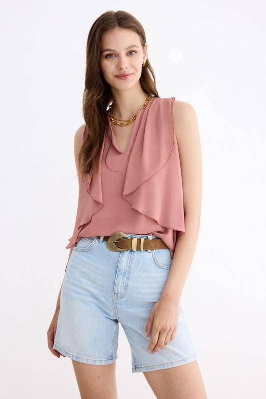 Blusa GREGAL Nude - BIMANI
