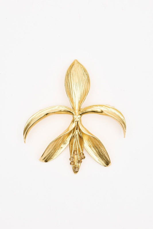 Broche ERIS Brown - BIMANI