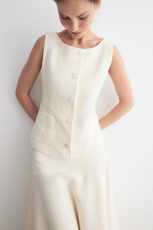 Chaleco ÓPALO White - BIMANI