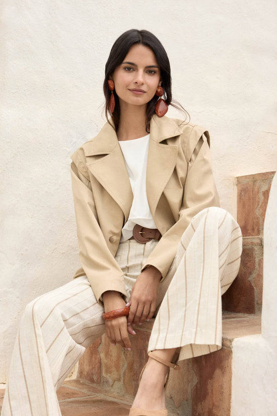 Chaqueta desmontable RENNES Beige - BIMANI