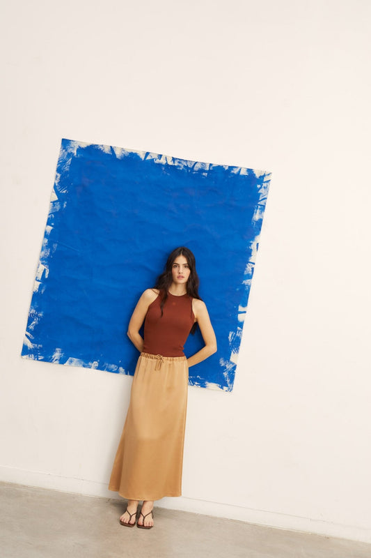 Falda ASTORIA Gold - BIMANI