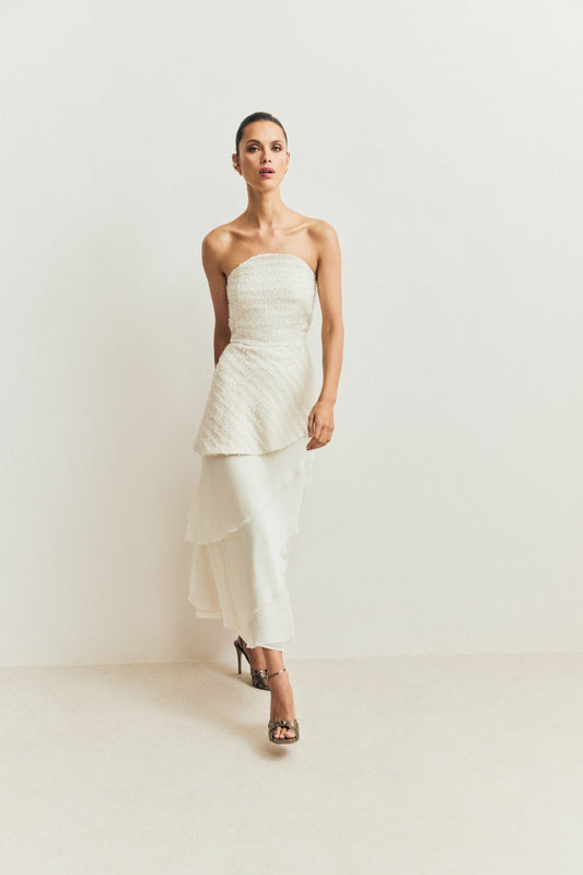 Falda COCO Blanco - BIMANI