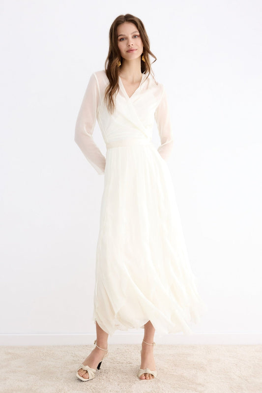 Falda MOONSTONE White - BIMANI