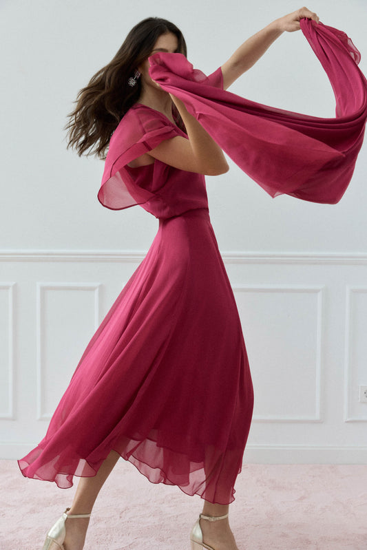 Fular FROST Cherry - BIMANI