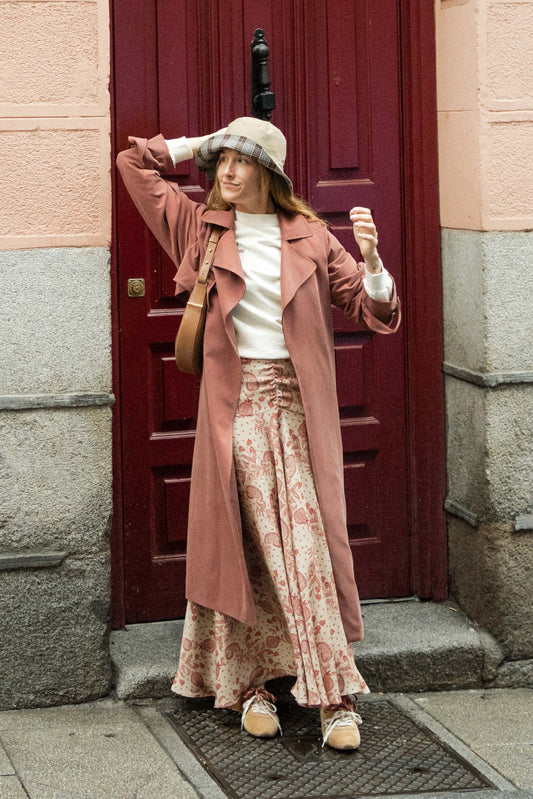 Gabardina KENSINGTON Terracota - BIMANI