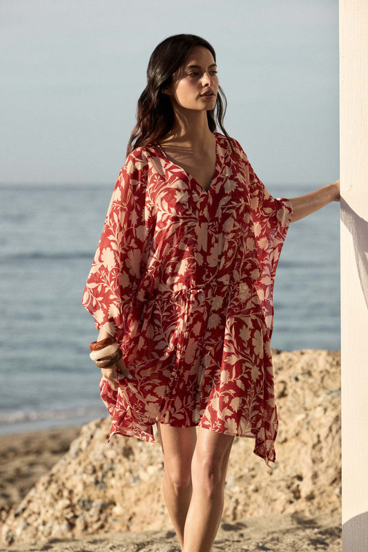 Kaftan LORENZA Print Burnt - BIMANI