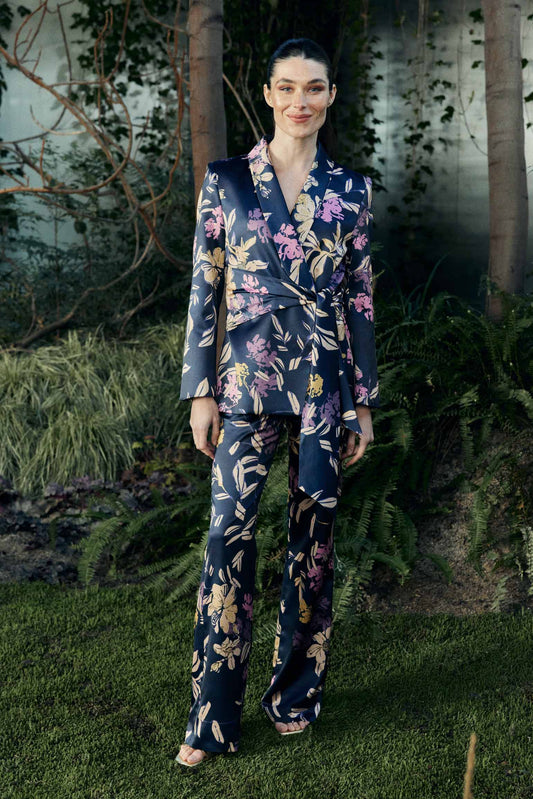 Pantalón KUME Print Navy