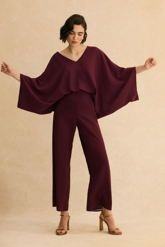 Pantalón LEVANTE Burdeos Monastrell