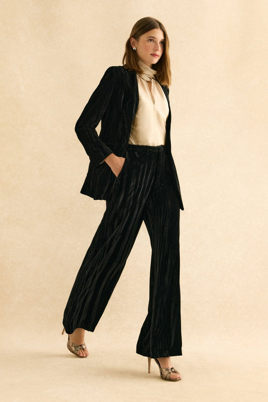 Pantalón MIRELLE Negro Magnético - BIMANI