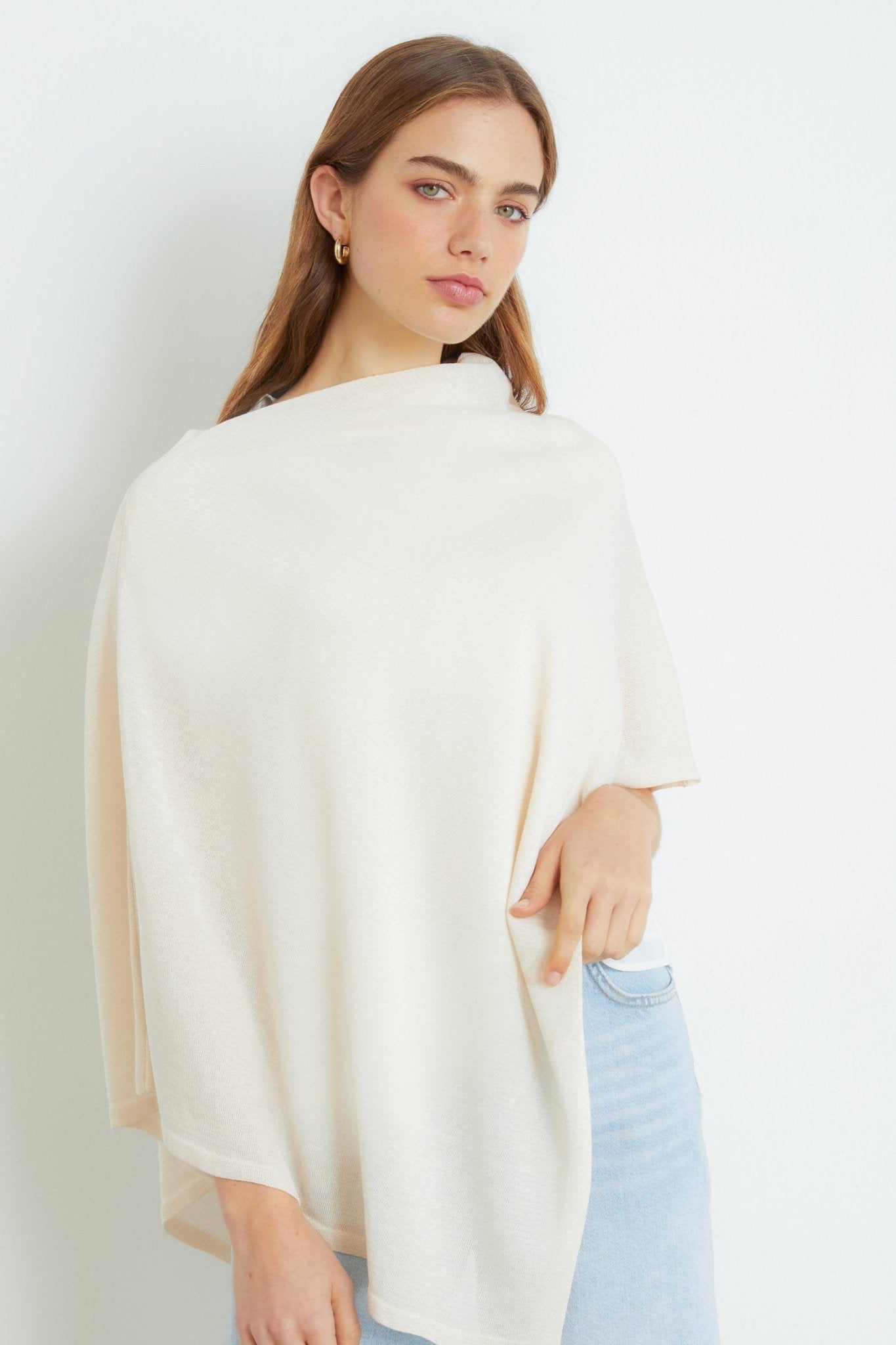 Poncho PUNTO Nude | BIMANI