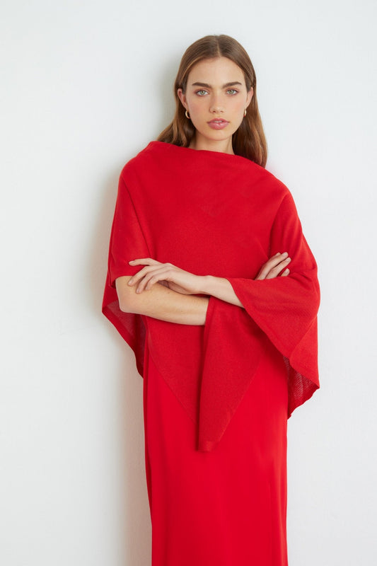 Poncho PUNTO Red - BIMANI