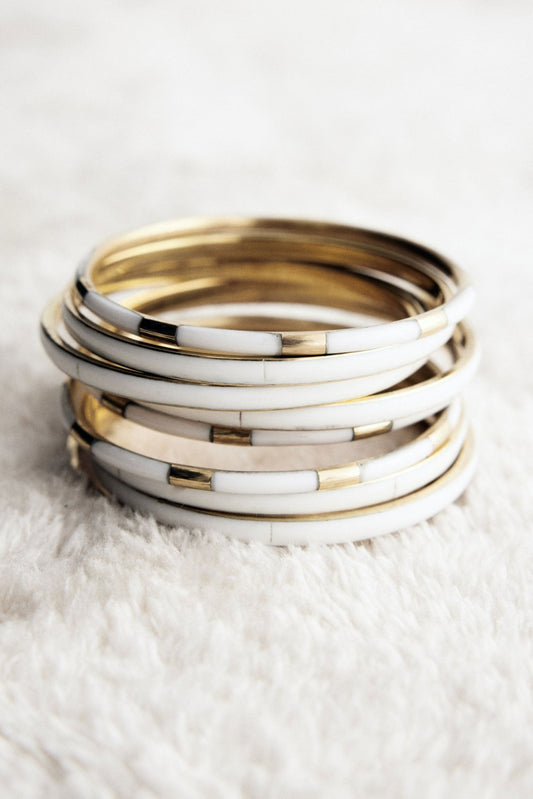 Set pulseras ADRIEL White - BIMANI