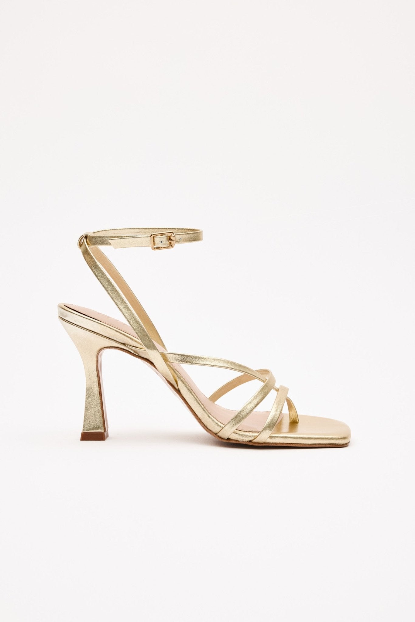 Gold Bimani Sandalias Doradas LUCIA Gold Sandal BIMANI