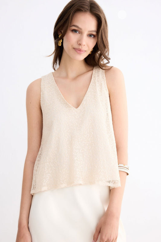Top BRONTE White - BIMANI