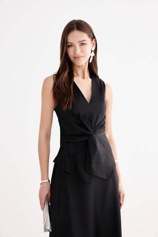 Top CHIARA Black - BIMANI