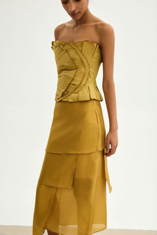 Top DENISE Oliva Peridoto - BIMANI