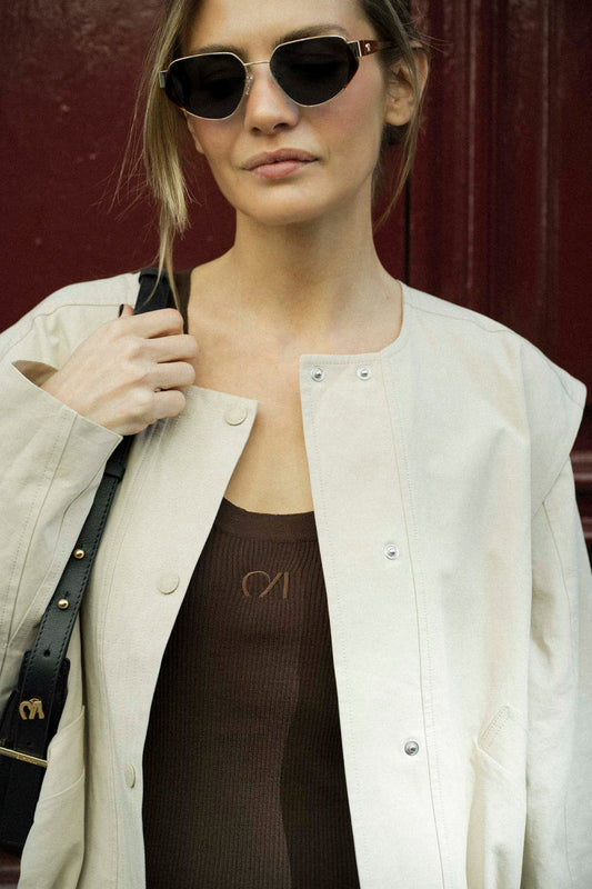 Top VERA Marrón Mocca