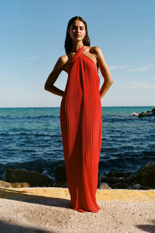 Vestido AÇAI Red Poppy - BIMANI