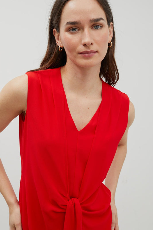 Vestido AVENTURA Red Poppy - BIMANI