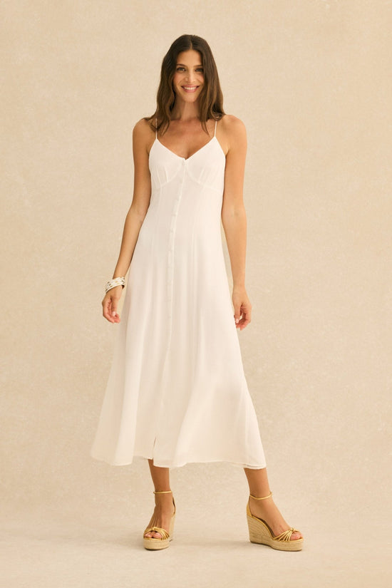 Vestido BERLÍN Blanco Eterno - BIMANI