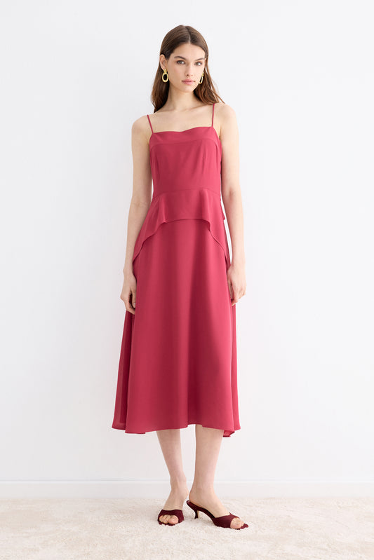 Vestido CASSIA Cherry - BIMANI