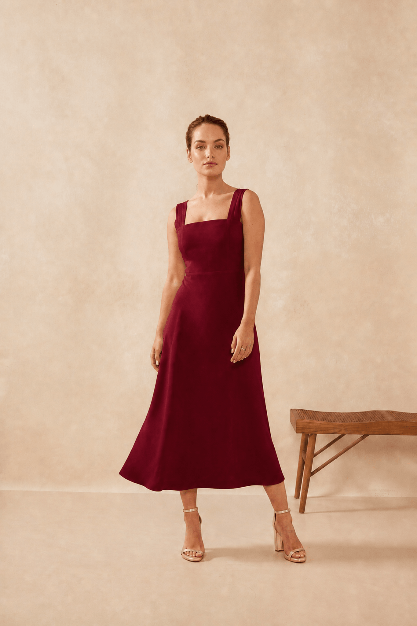 CIBELINA Dress Garnet Magma | BIMANI CIBELINA Dress Garnet Magma | BIMANI