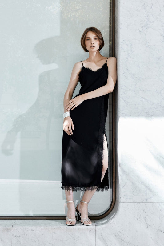 Vestido CISNE Black - BIMANI