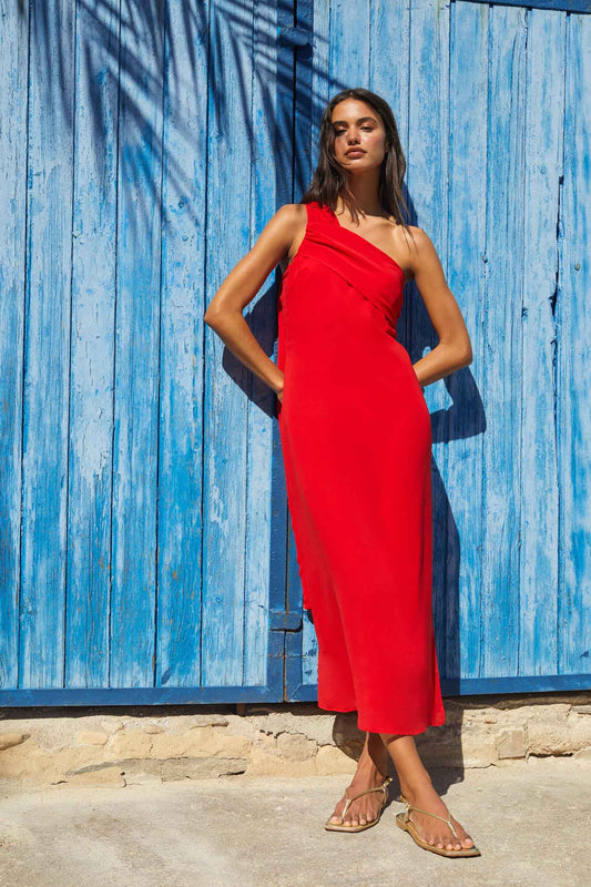 Vestido ETNA Red Poppy