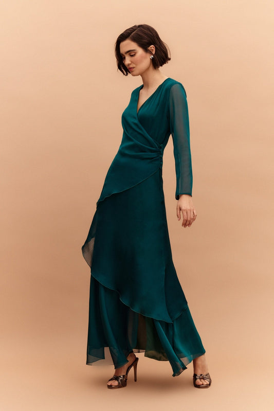 Vestido GIA Verde Hiedra - BIMANI