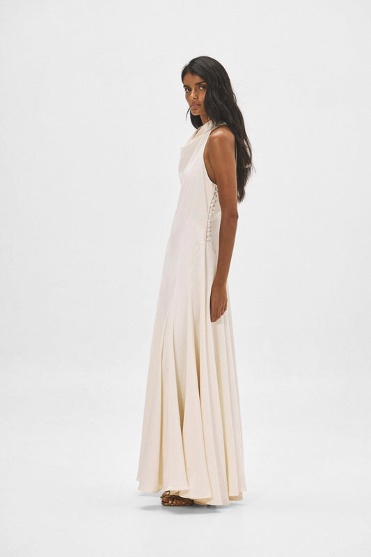 Vestido LORENZA Crema - BIMANI