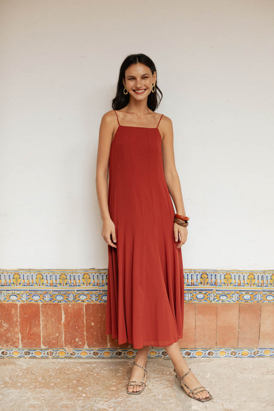 Vestido MARIEL Burnt - BIMANI