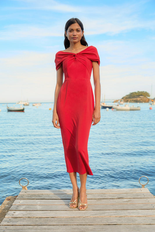 Vestido SUZANNE Red - BIMANI