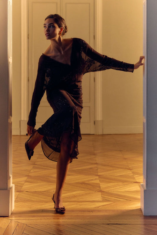 Vestido TAYLOR Marrón - BIMANI