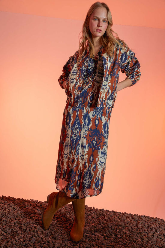 Vestido WEST Print Indie - BIMANI