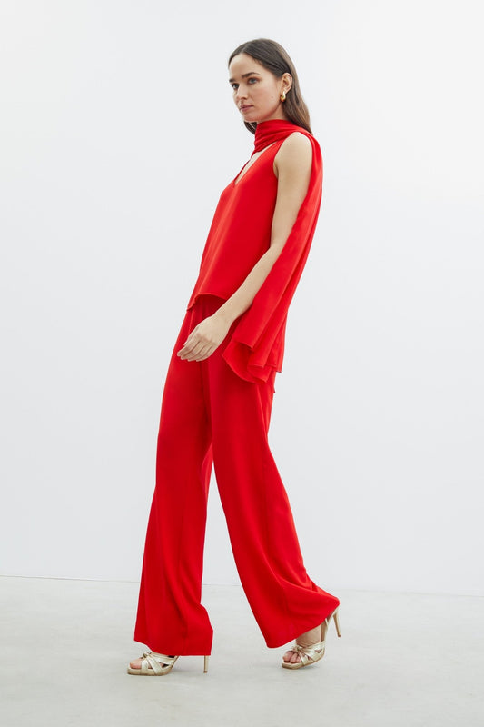 Pantalón OCÉANO Red Poppy - BIMANI