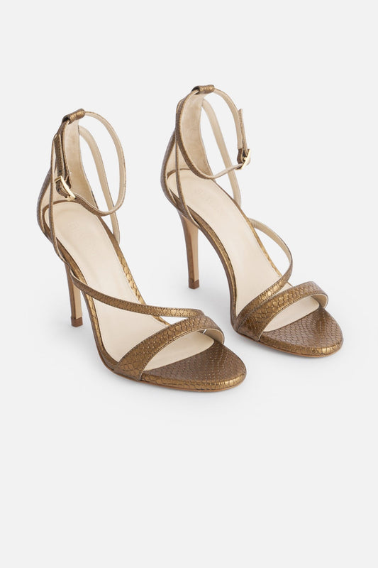 Sandalia COVADONGA Textura Bronze - BIMANI