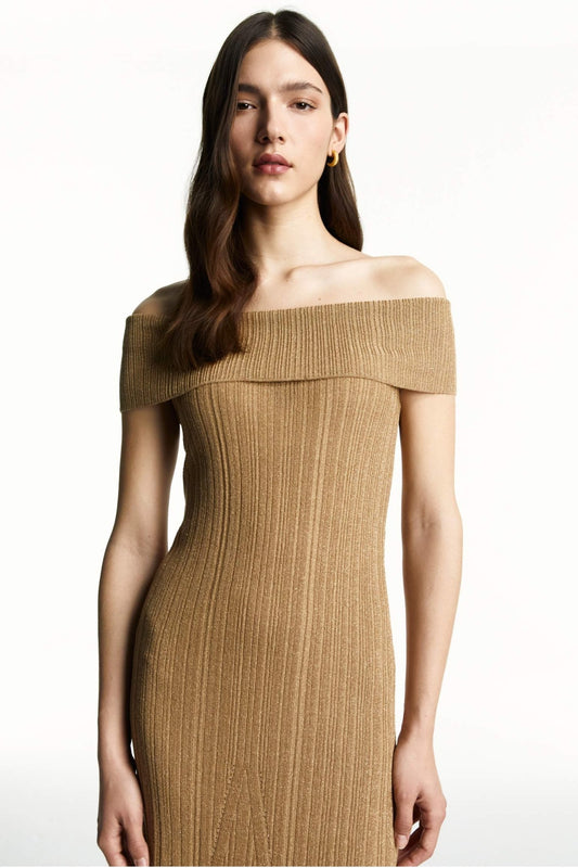 Vestido DAYLIGHT Gold - BIMANI