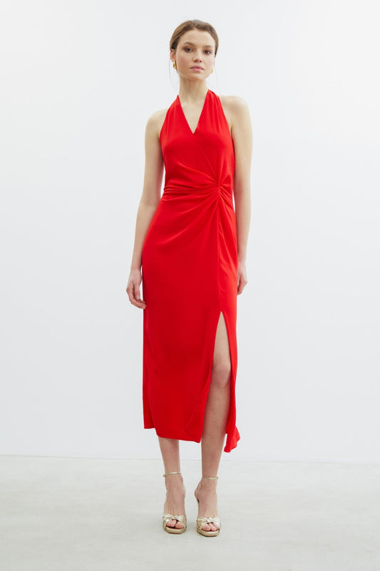 Vestido MARAIS Red Poppy - BIMANI