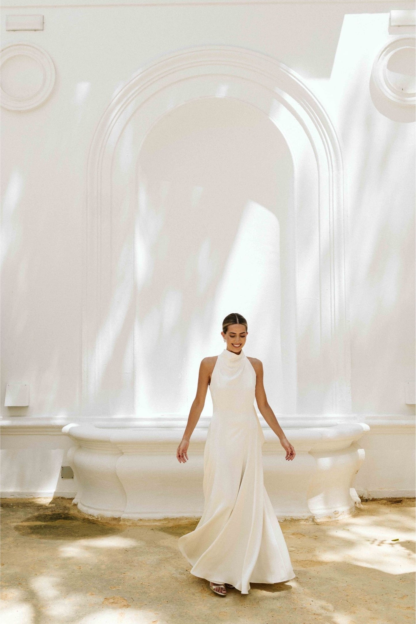 Vestido LORENZA Crema