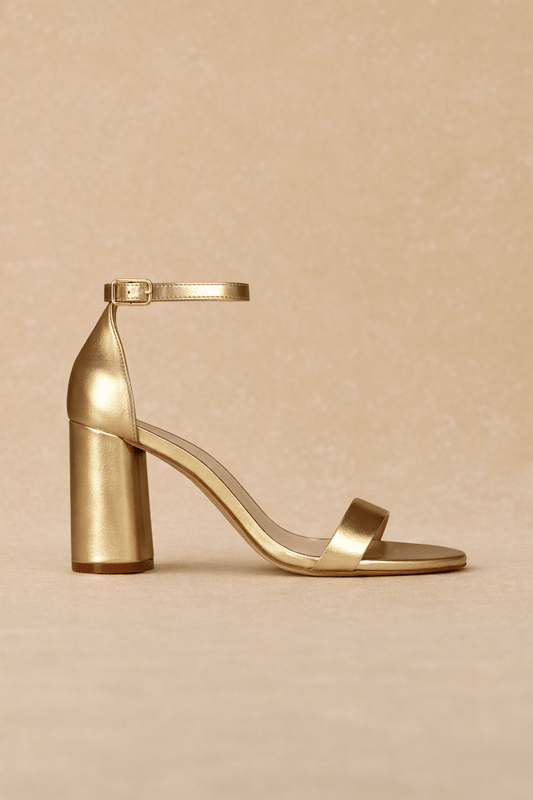 Sandalia Petite OLIVIA Oro Vintage - BIMANI