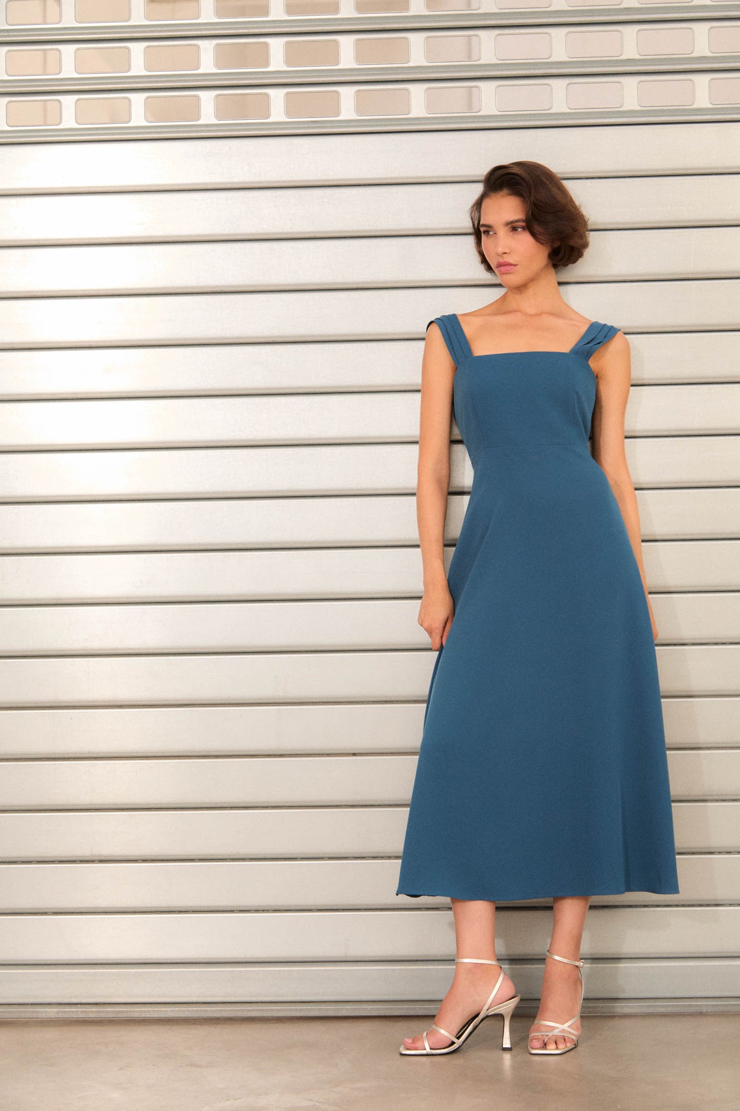 CIBELINA Dress Teal