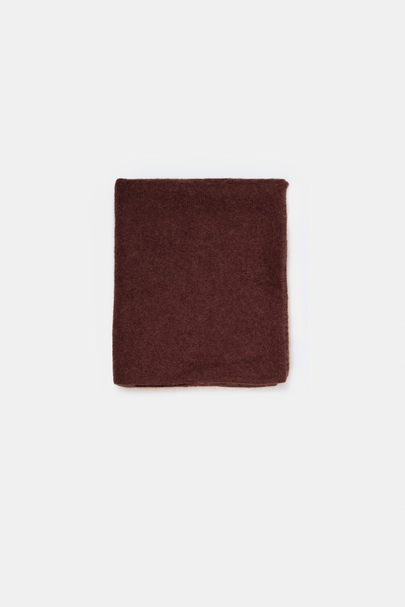 Poncho MOHAIR Chocolate - BIMANI